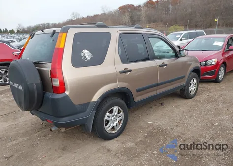 2003 Honda Cr-V Ex from USA, damaged, VIN SHSRD78833U102681